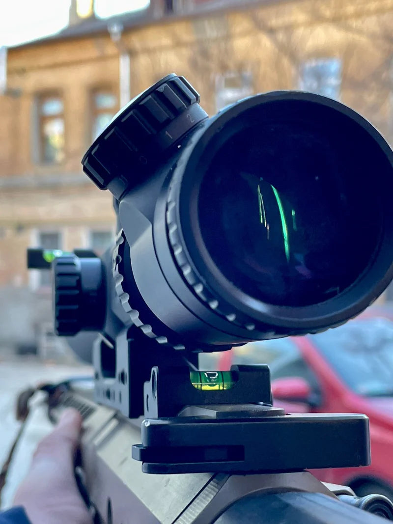 Nivelă cu bulă pentru lunetă | Bază Picatinny