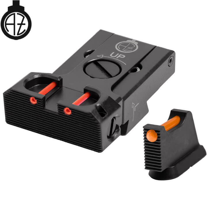CZ 75B, CZ P-01, CZ 75 SP-01 organe de ochire reglabile cu fibră optică | tip B Zendl