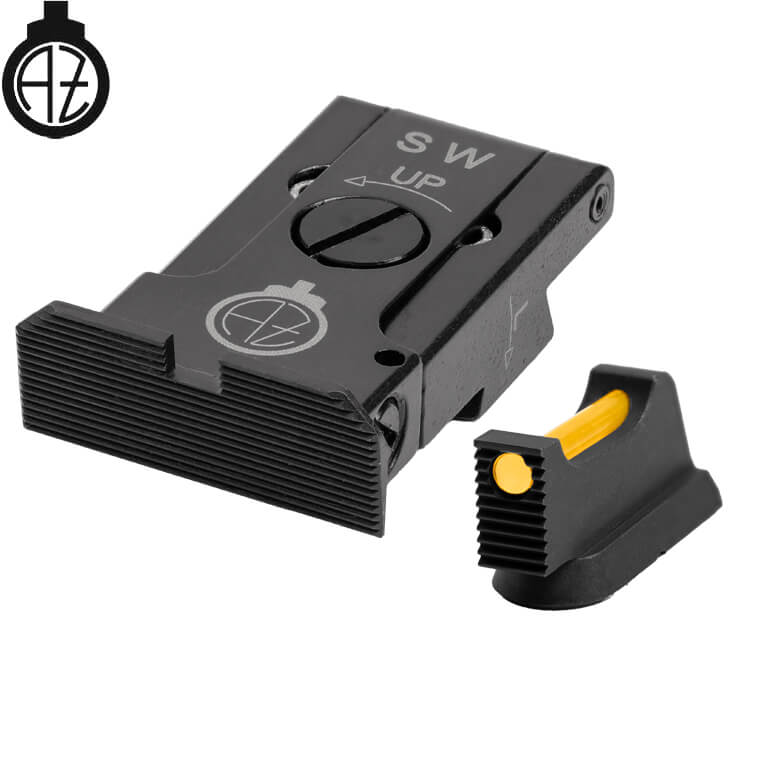 CZ Shadow 2, CZ 75 SP-01 Shadow organe de ochire reglabile cu fibră optică | type A