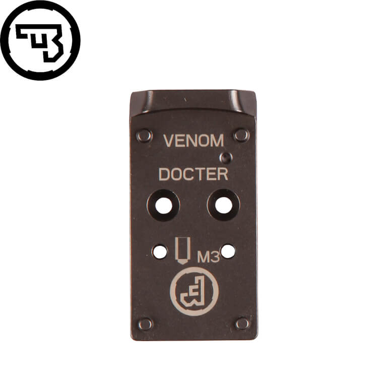 CZ P-10 placă adaptor Optics Ready | Docter footprint