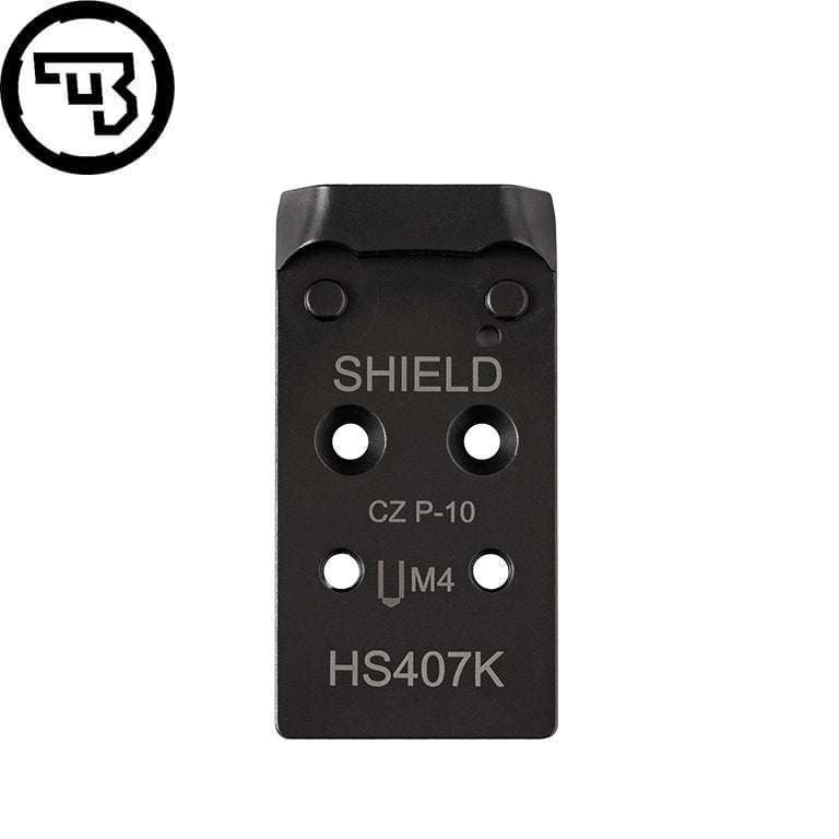 CZ P-10 placă adaptor Optics Ready | Shield RMSc & Holosun K-series footprint