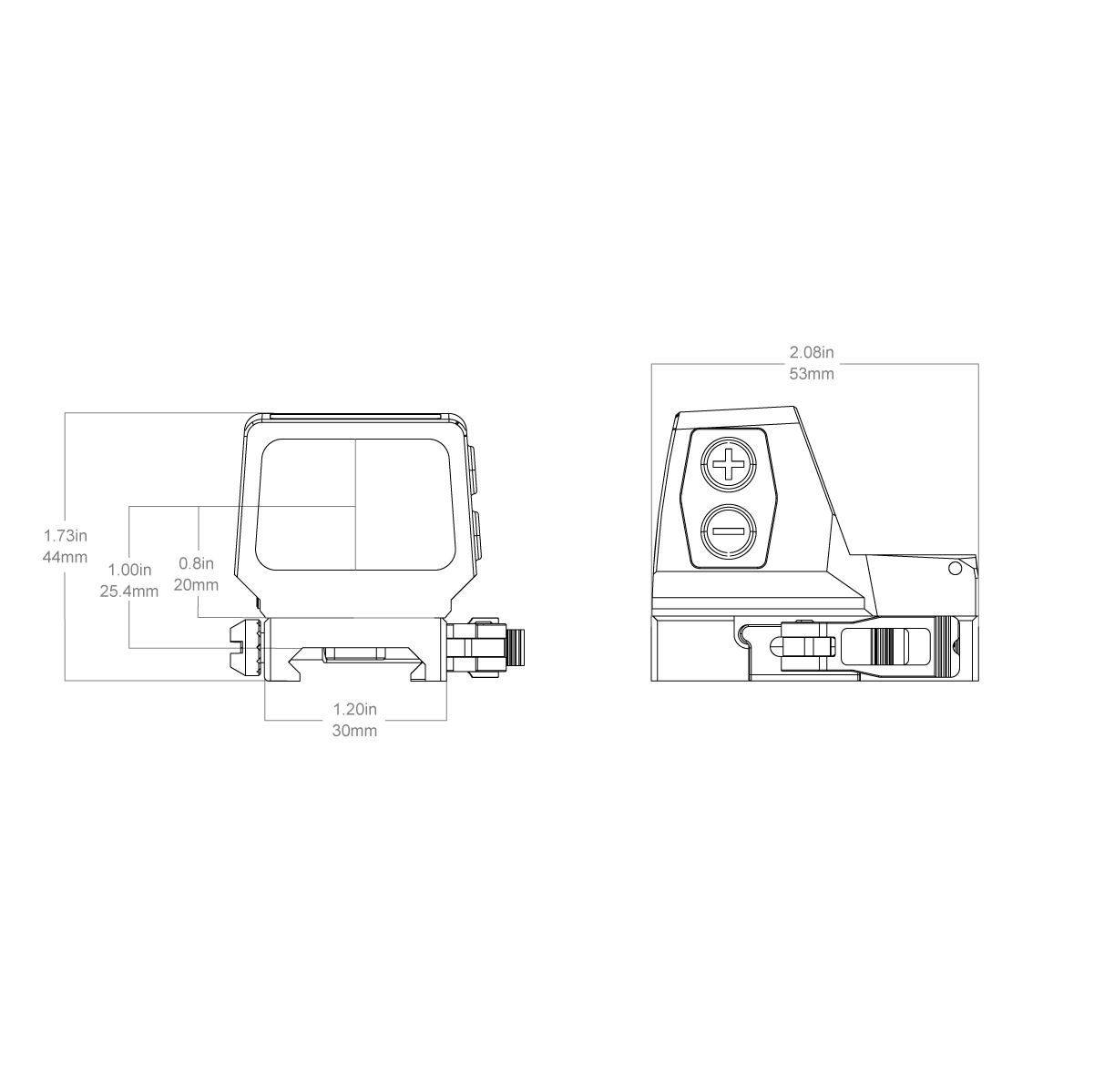 Vector Optics Frenzy Plus 1x22x32
