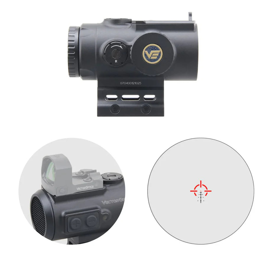 Vector Optics Paragon 4x24 lunetă prismă ultra compactă pentru pușcă