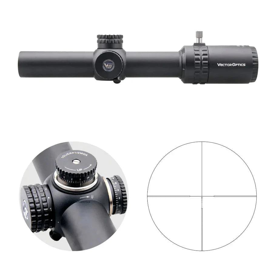 Vector Optics Grimlock 1-6x24SFP GenII lunetă de armă Vector Optics
