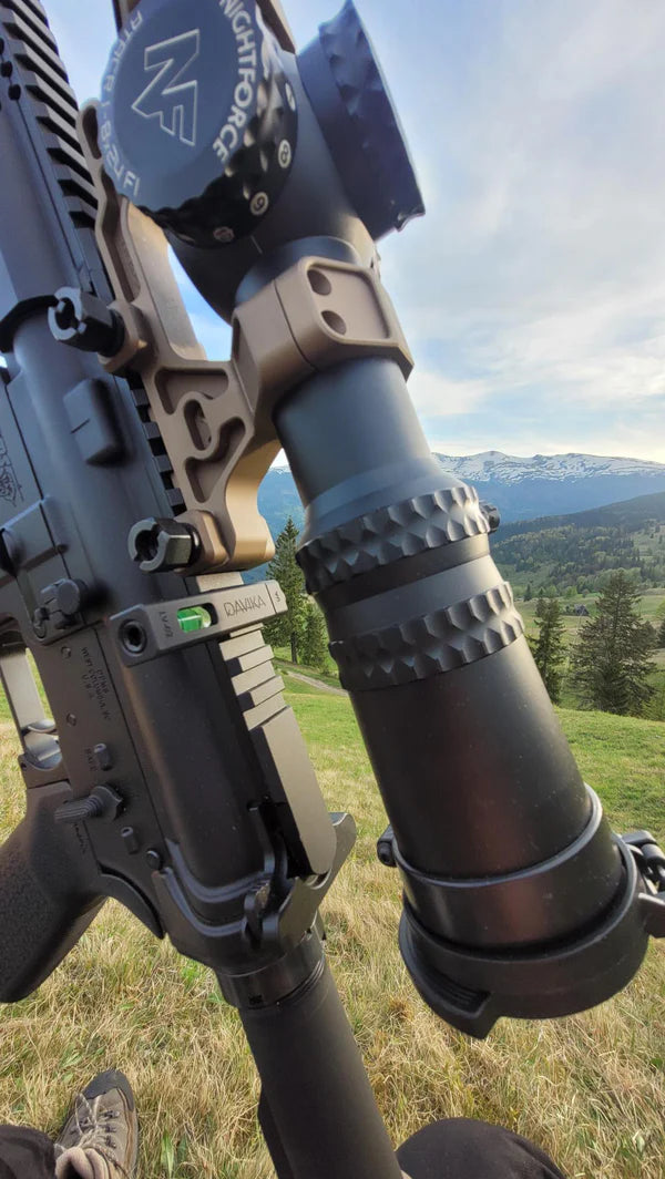 Nivelă laterală cu bulă pentru lunetă | Bază Picatinny