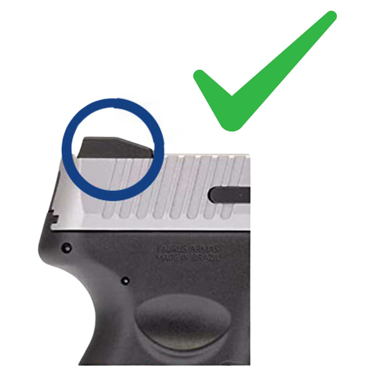 Taurus G3, G2S, G2C, TX22 montură red dot | Amprentă Trijicon RMR