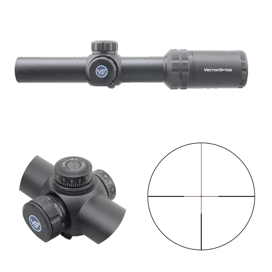 Vector Optics Grizzly 1-4x24 Lunetă de vânătoare Vector Optics