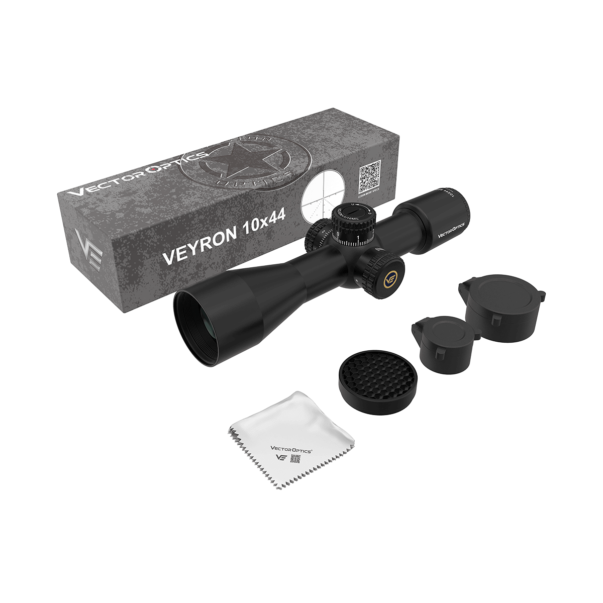 Vector Optics Veyron 10x44 SFP lunetă compactă pentru pușcă