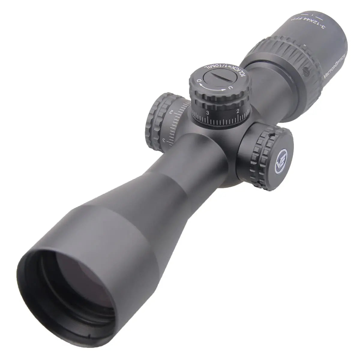 Vector Optics Veyron 3-12x44 FFP lunetă compactă pentru pușcă