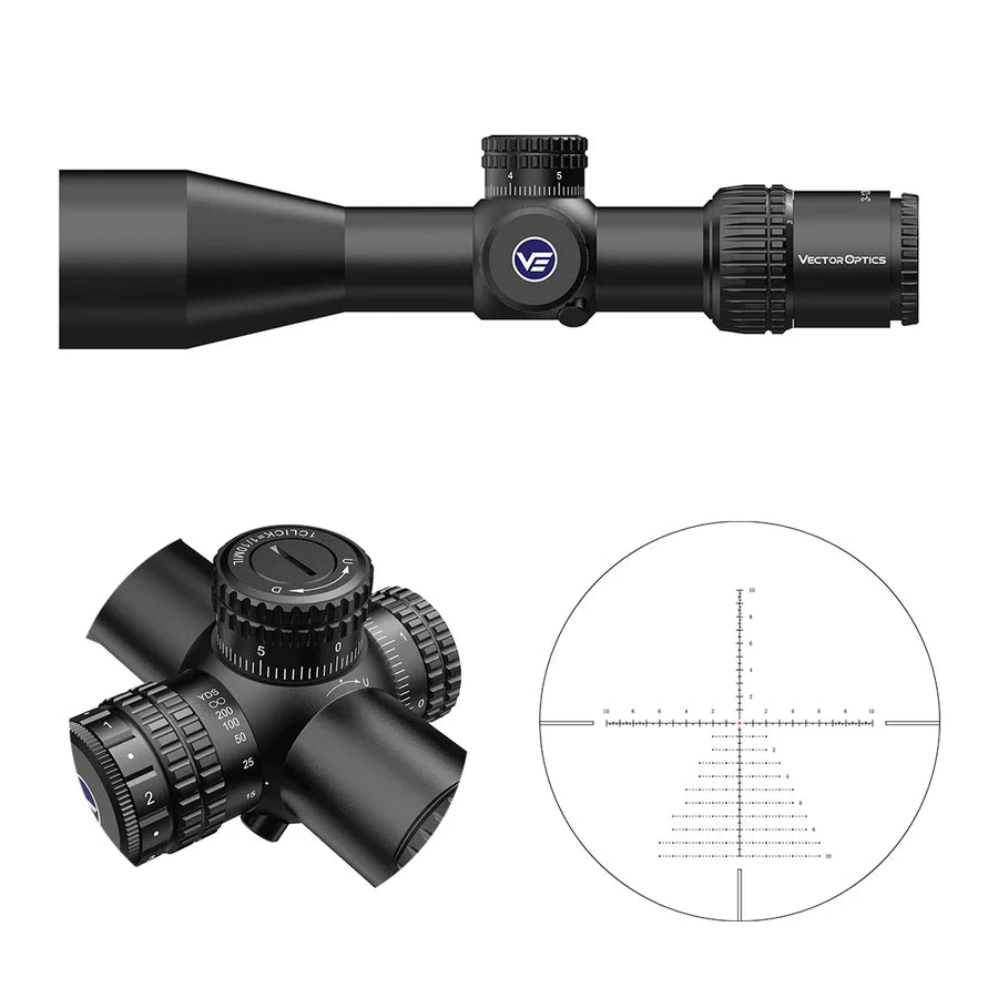 Vector Optics Veyron 3-12x44IR SFP lunetă compactă pentru pușcă