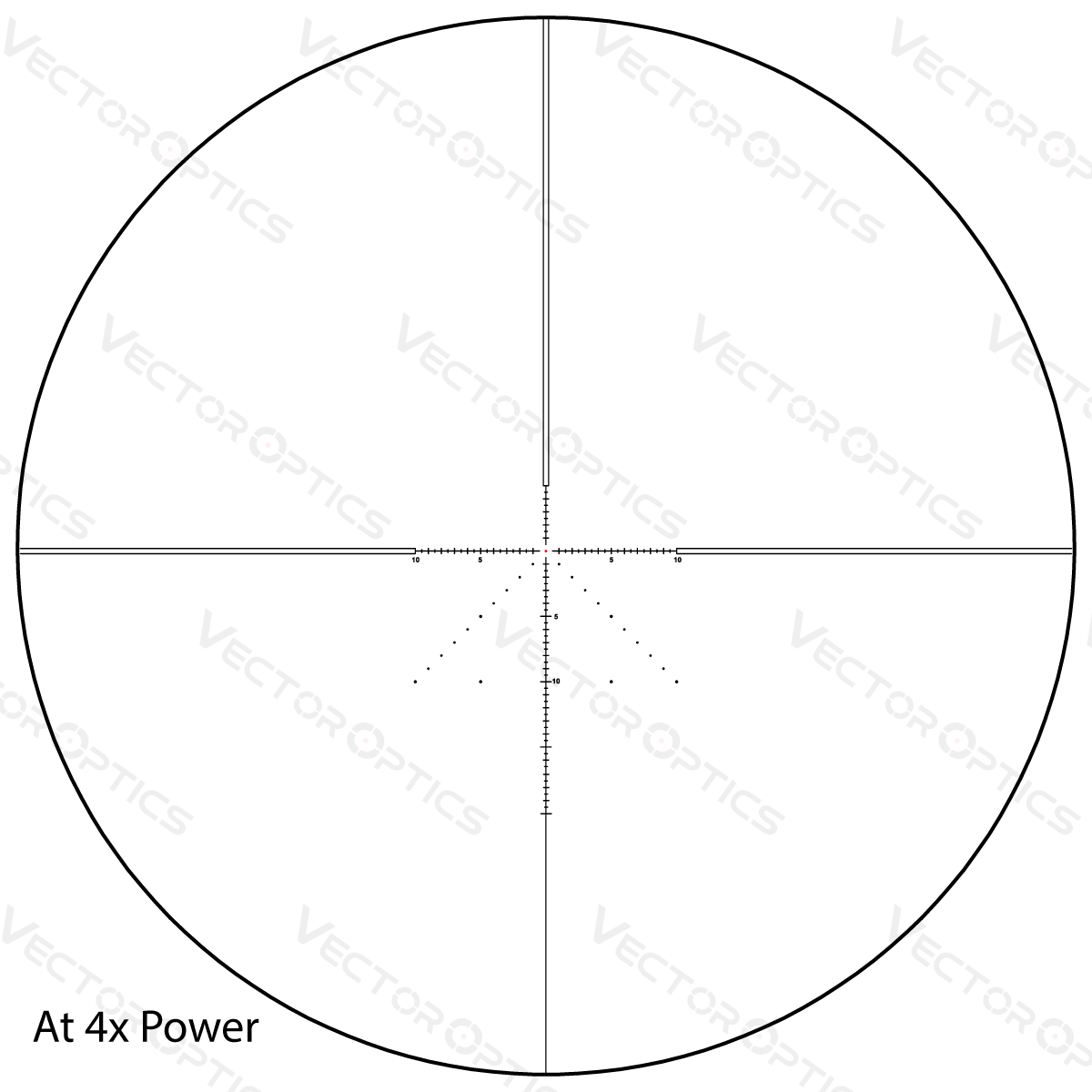 Vector Optics Veyron 4-16x44 IR First Focal Plane Illuminated lunetă de pușcă