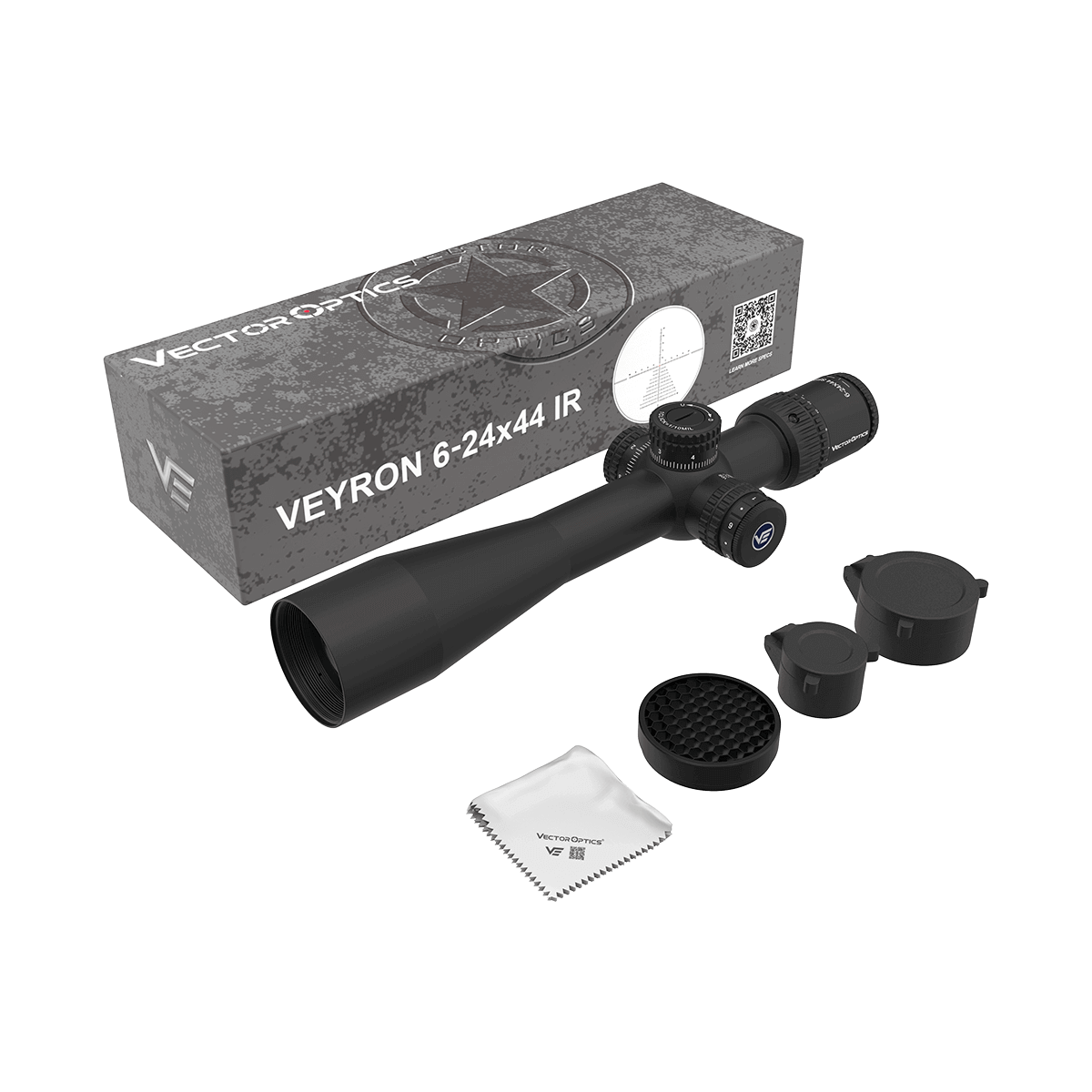 Vector Optics Veyron 6-24x44IR SFP lunetă compactă pentru pușcă