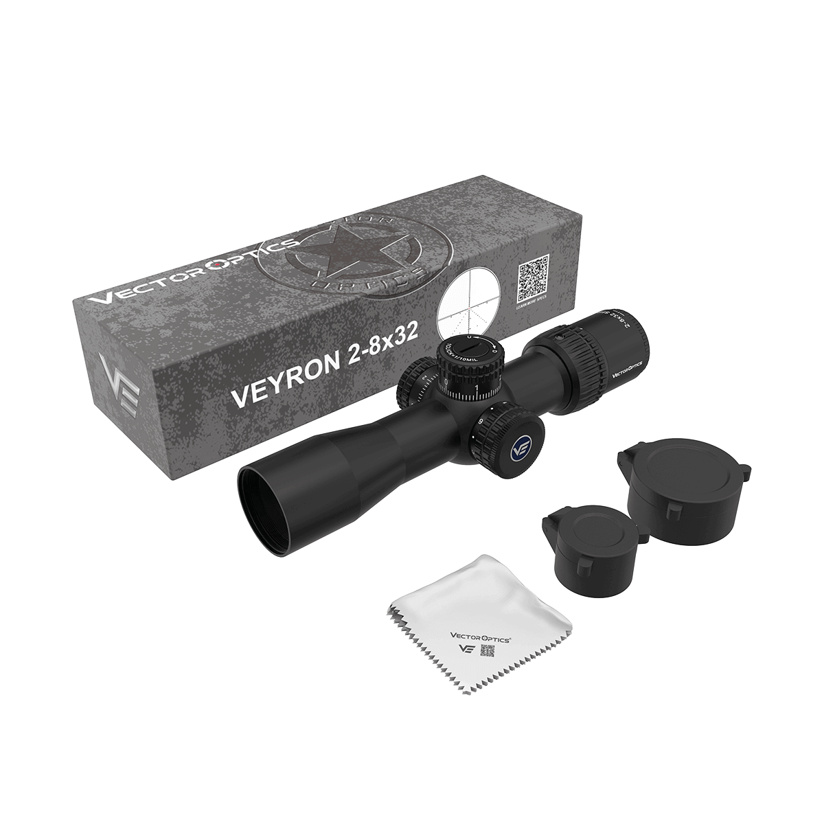 Vector Optics Veyron 2-8x32IR lunetă compactă pentru pușcă