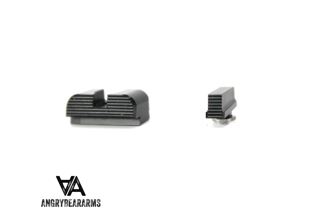 Walther PDP low grooved sights