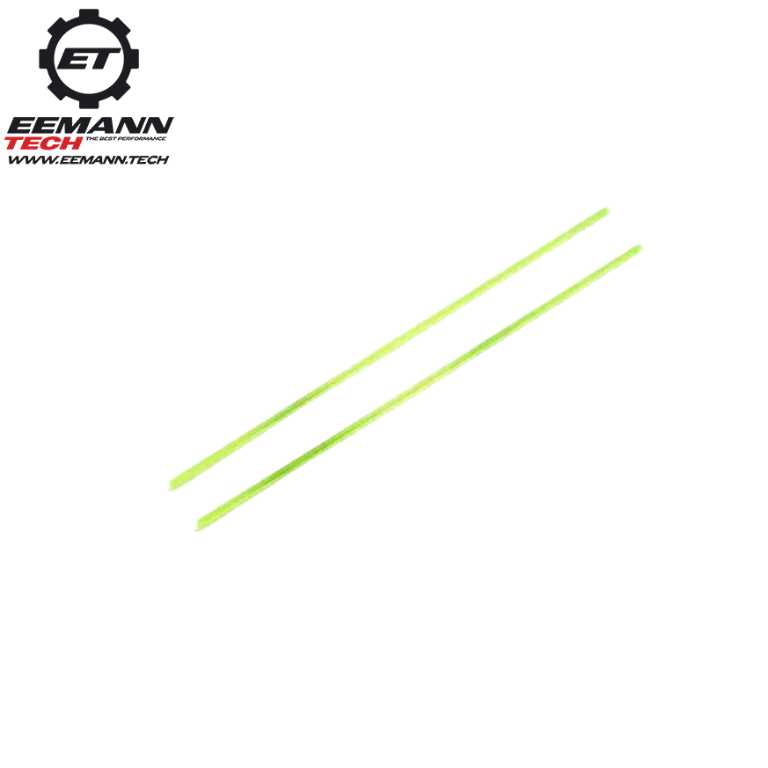 Tijă de schimb din fibră optică | 2 buc - Verde 1.0 mm