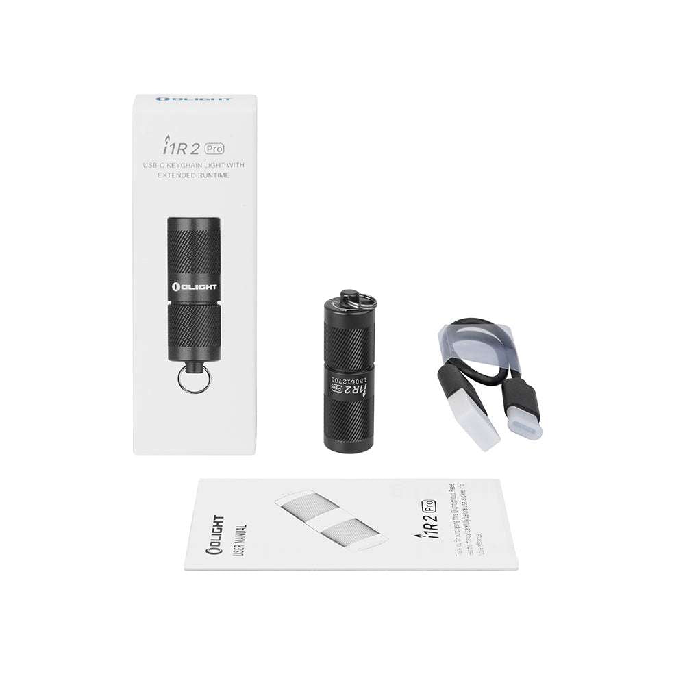 Olight i1R 2 Pro | lanternă breloc reîncărcabilă | 180 lm - Black