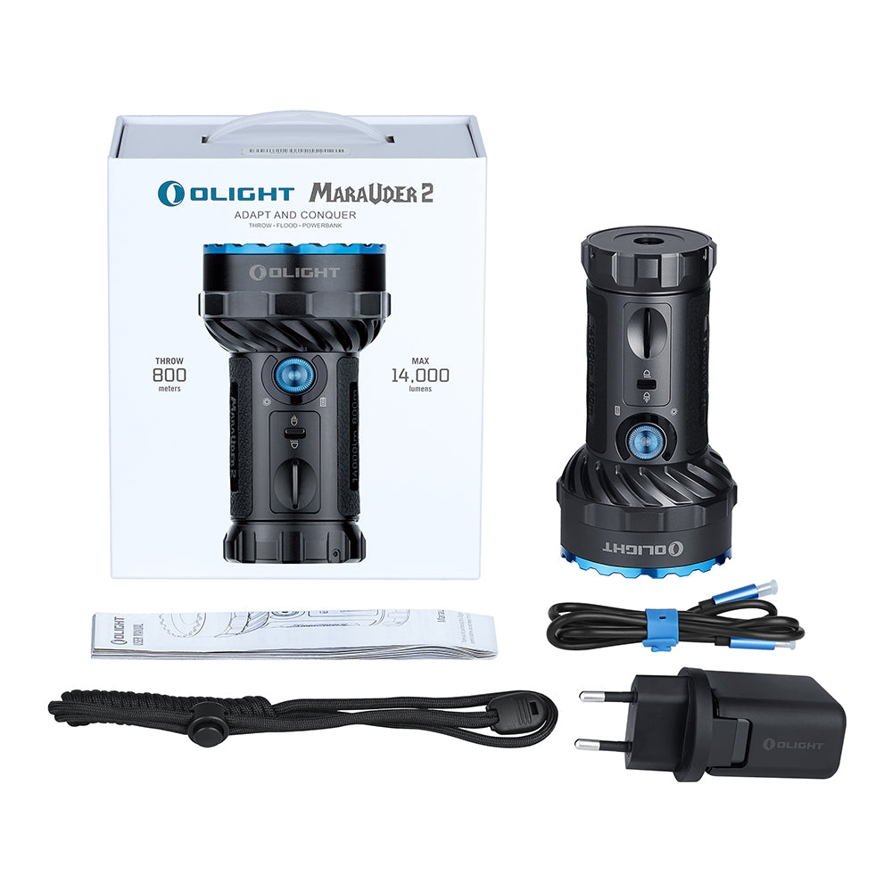 Olight Marauder 2 | lanternă reîncărcabilă ultra puternică | 14.000 lm