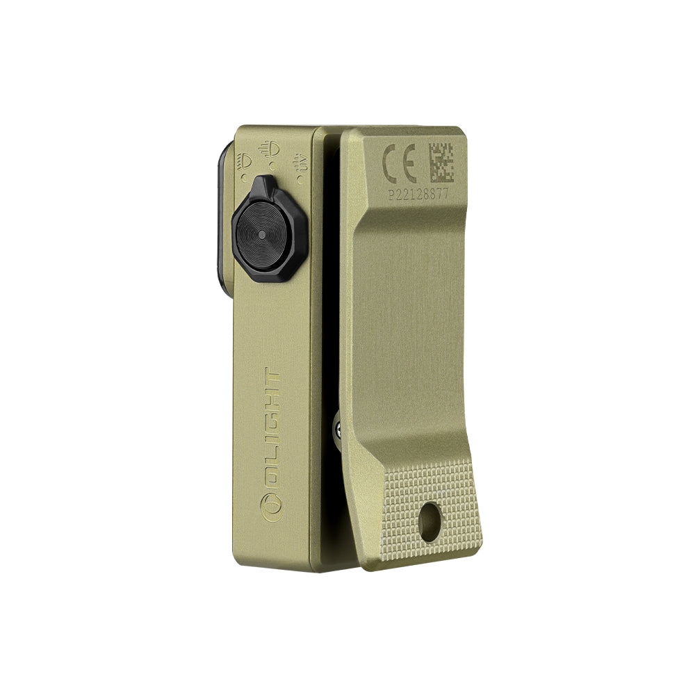 Olight Oclip Ultra | lanternă EDC 3-în-1 cu clips | 530 lm - Olive Green