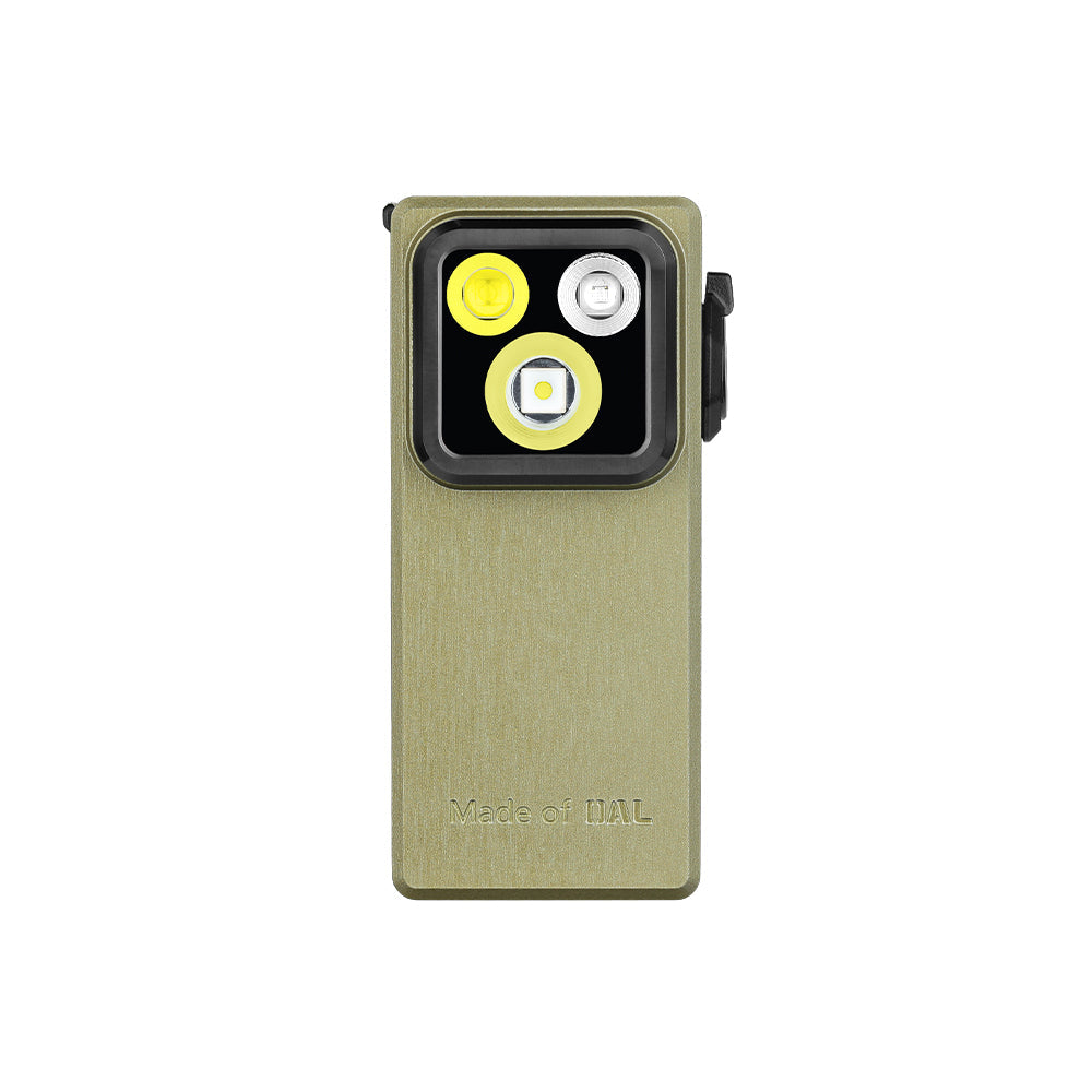 Olight Oclip Ultra | lanternă EDC 3-în-1 cu clips | 530 lm - Olive Green