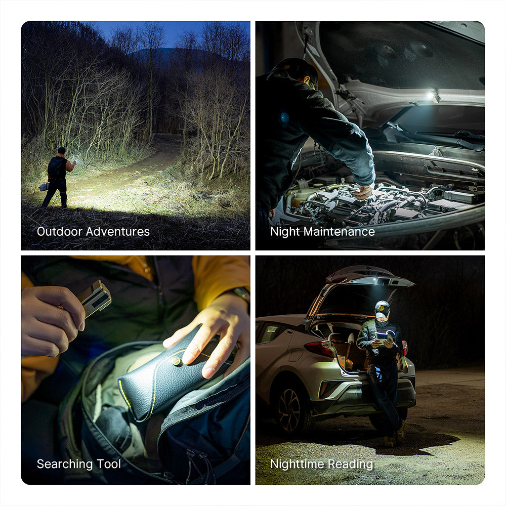 Olight Oclip Ultra | lanternă EDC 3-în-1 cu clips | 530 lm - Olive Green