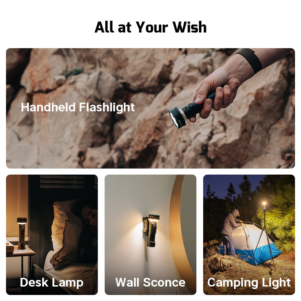 Olight Prowess | lanternă cu iluminare bidirecțională | 5.000 lm