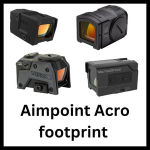 Red dot-uri cu amprentă Aimpoint Acro