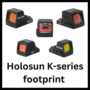 Red dot-uri cu amprentă Holosun K-series