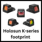 Colimatoare cu footprint Holosun K-series