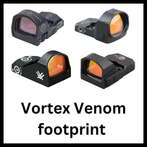 Red dot-uri cu amprentă Vortex Venom