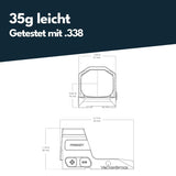 Vector Optics Frenzy 1x20x24 pentru CZ Shadow 2 OR 