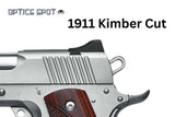 Set de cătări ajustabile 1911 [Kimber Cut] cu fibre optice 