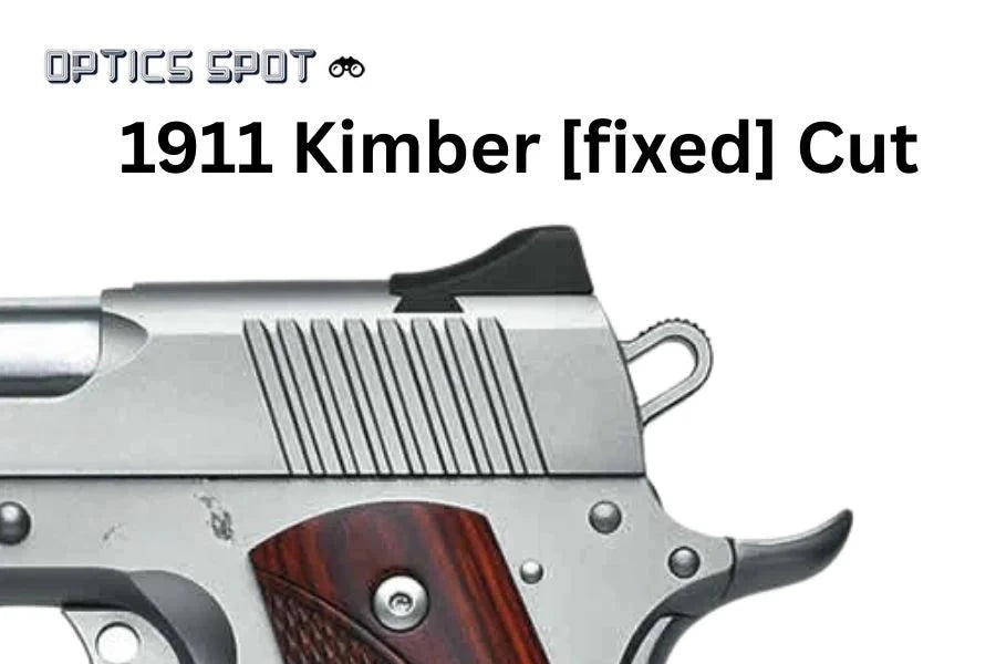 1911 [Kimber Fixed Cut] montură pentru colimator | type S [RMSc, DPP, K-series footprint] EGW