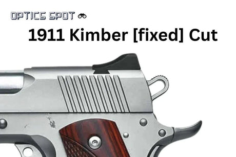 1911 [Kimber Fixed Cut] montură pentru colimator | tip S [RMSc DPP K-series footprint]