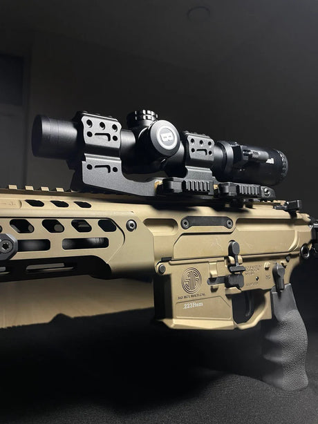 34mm montură lunetă cantilever | șină Picatinny QD bază Ergo - Medie