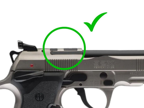 Beretta [92X 92XI 92 GTS 92X RDO M9A4] placă adaptor | Trijicon RMR footprint