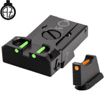 CZ 75B, CZ P-01, CZ 75 SP-01 organe de ochire reglabile cu fibră optică | tip B Zendl