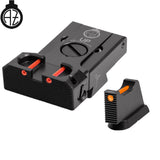 CZ 75B, CZ P-01, CZ 75 SP-01 organe de ochire reglabile cu fibră optică | tip B Zendl