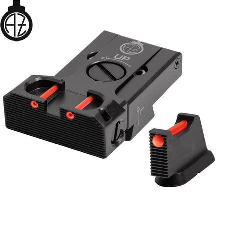CZ 75B, CZ P-01, CZ 75 SP-01 organe de ochire reglabile cu fibră optică | tip B Zendl