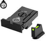 CZ 75B, CZ P-01, CZ 75 SP-01 organe de ochire reglabile cu fibră optică | tip A
