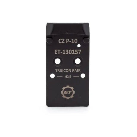 CZ P-10 placă adaptor Optics Ready | Trijicon RMR footprint