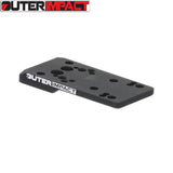 CZ P-10 [P-10C P-10F P-10S] montură pentru colimator | type C [RMR RTS Docter footprint]