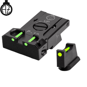 CZ P-10 organe de ochire reglabile cu fibră optică | type B