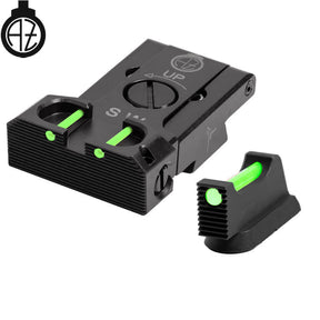 CZ Shadow 2, CZ 75 SP-01 Shadow organe de ochire reglabile cu fibră optică | tip B
