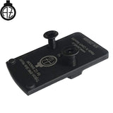 CZ Shadow 2 CZ 75 SP-01 Shadow montură pentru colimator | Trijicon RMR footprint