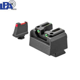 CZ Shadow 2 Carry set de organe de ochire înalte semireglabile | cu fibră optică tip B LPA