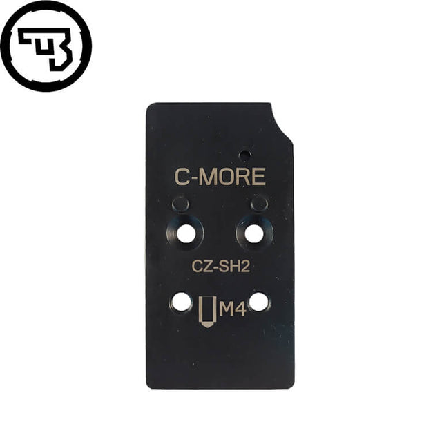 CZ Shadow 2 placă adaptor Optics Ready | C-More RTS footprint