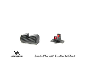Canik [METE TP9 TTI Combat] organe de ochire joase | cu fibră optică