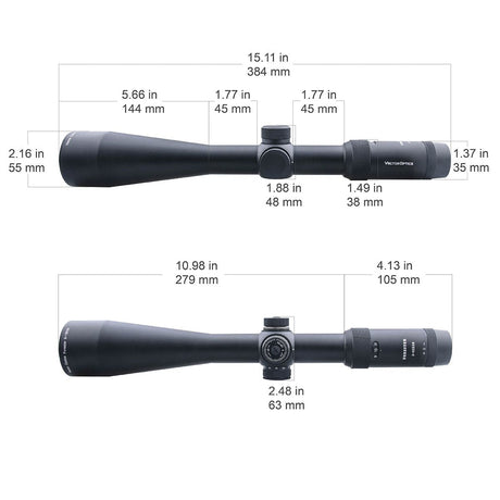 Vector Optics Forester 3-15x50SFP lunetă de pușcă