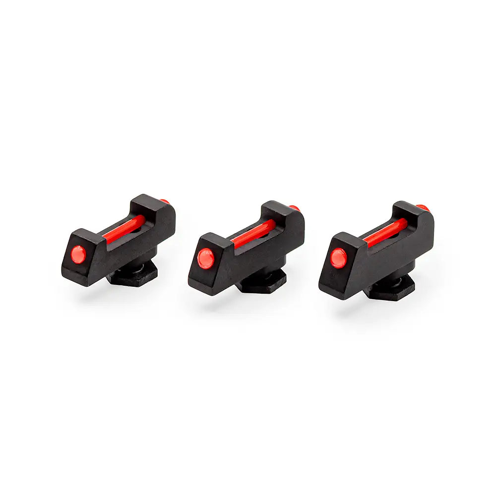 Mira față pentru Glock [G17 G19 G26 & other] | cu fibră optică