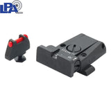 Organe de ochire reglabile pentru Glock [G17 G19 G26 & other] | cu fibră optică